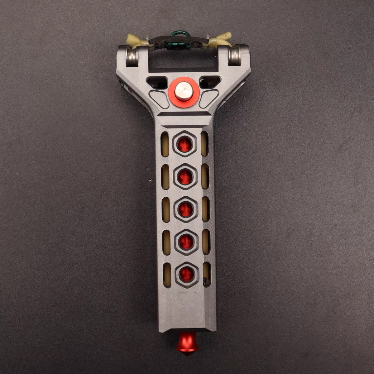 Telescopic Aluminum Alloy Slingshot | High Initial Velocity Outdoor Competitive Sports Equipment