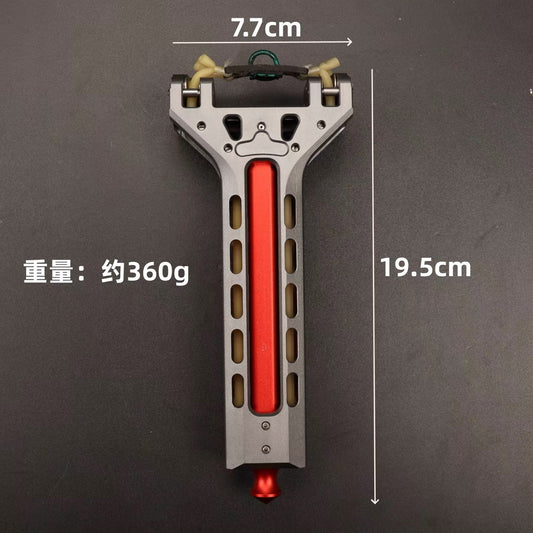 Semi-automatic slingshot