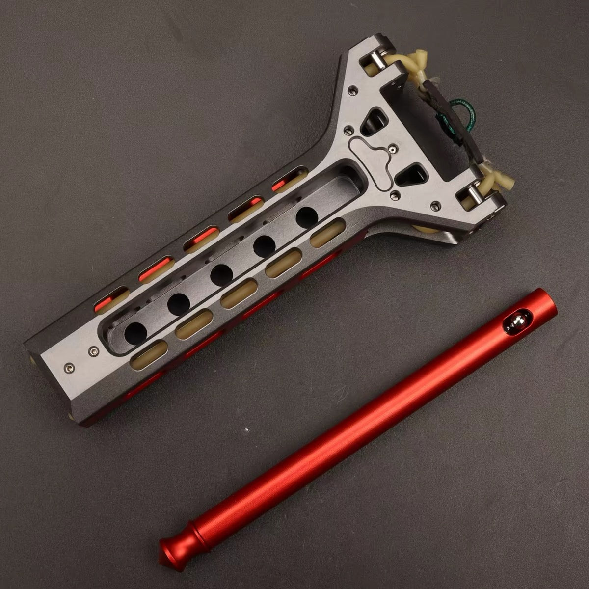 Semi-automatic slingshot