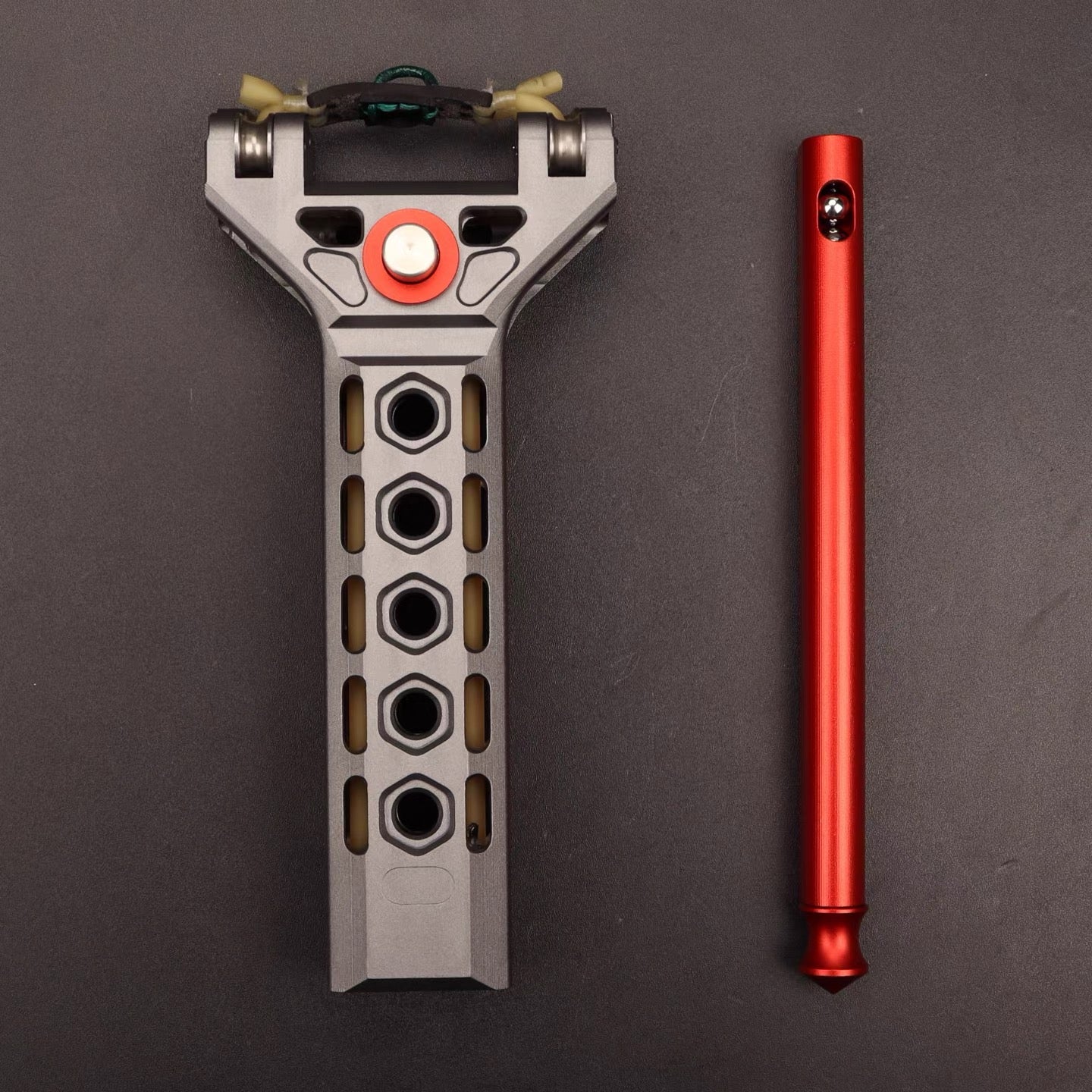 Semi-automatic slingshot